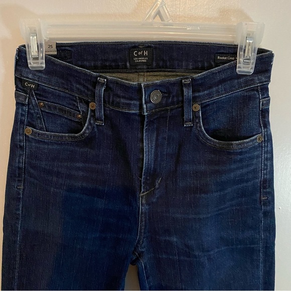 Citizens of Humanity Rocket Crop High Rise Skinny Jeans Size 25 - Picture 11 of 11